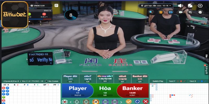 Hướng dẫn tham gia Baccarat