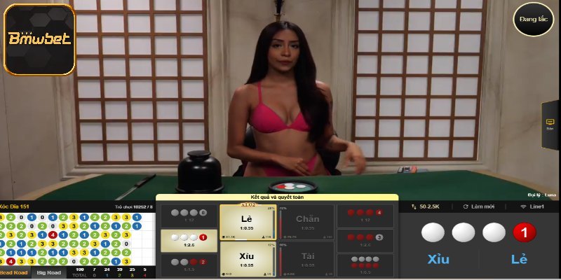 Luật chơi xóc đĩa BMWBET