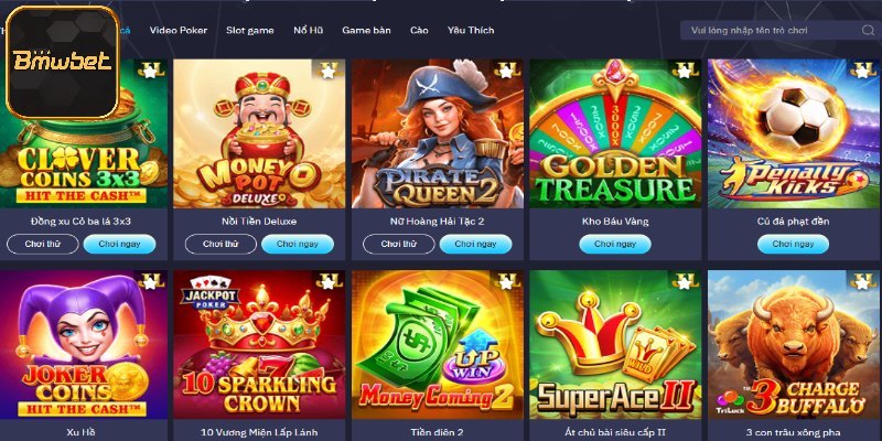 Những game dễ chơi – dễ trúng nhất