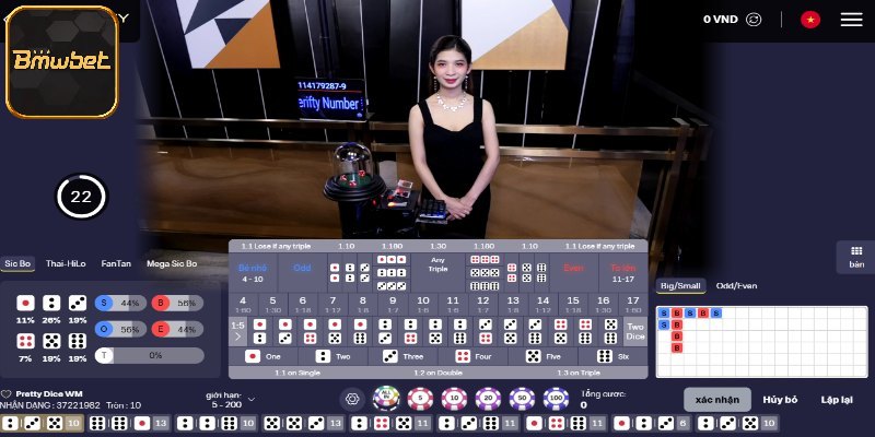 Quy luật chơi Sicbo chi tiết