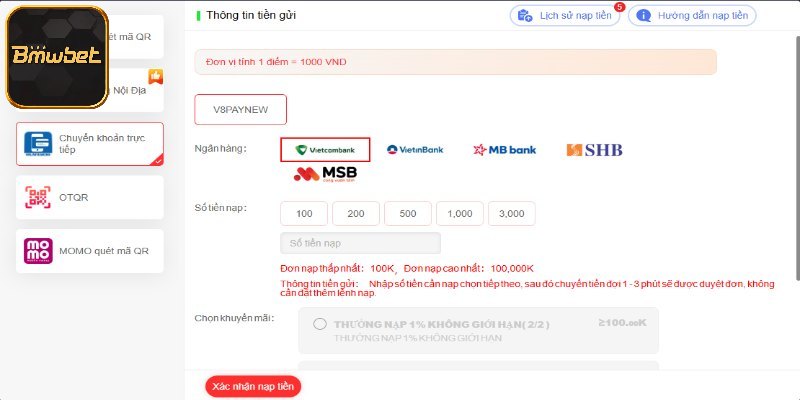 Tuân thủ điều kiện khi thanh toán
